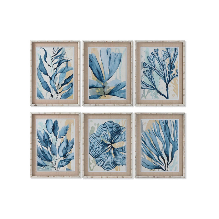 Картина Home ESPRIT Син 50 x 3 x 65 cm (6 броя)