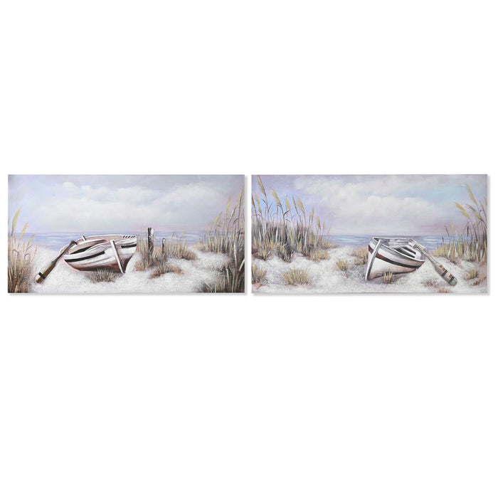 Картина Home ESPRIT Средиземноморско 140 x 3 x 70 cm (2 броя)