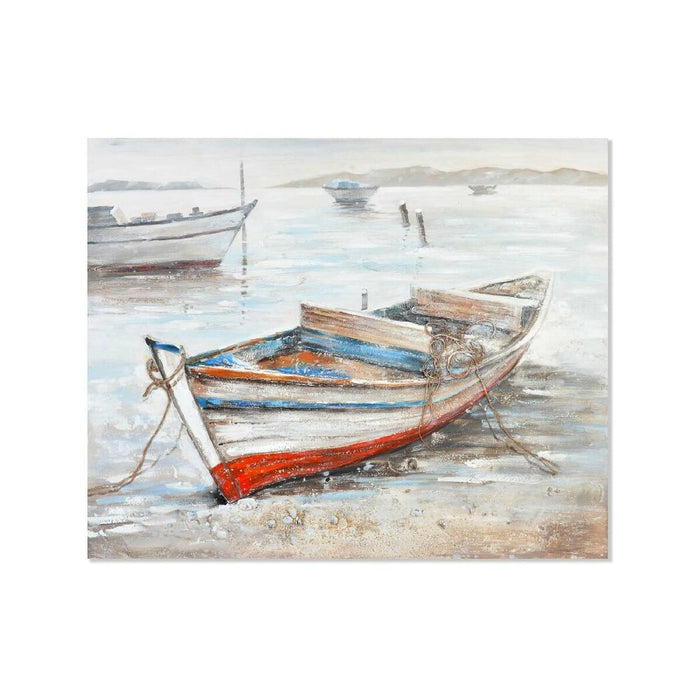 Картина Home ESPRIT Кораб Средиземноморско 150 x 4 x 120,5 cm