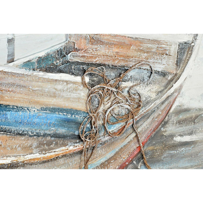 Картина Home ESPRIT Кораб Средиземноморско 150 x 4 x 120,5 cm