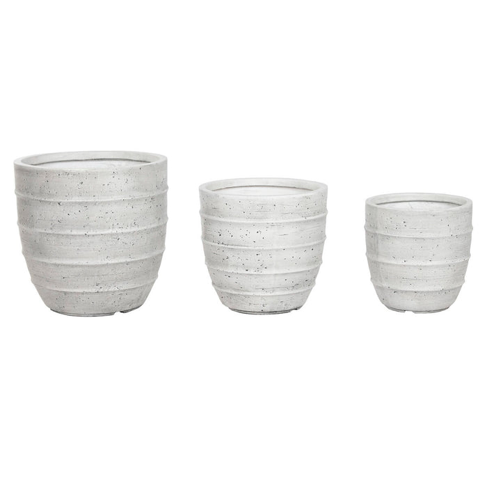 Саксия Home ESPRIT Сив Магнезиев (3 Части)