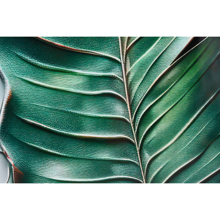 Картина Home ESPRIT Зелен Палми Тропически 80 x 3,5 x 120 cm (2 броя)