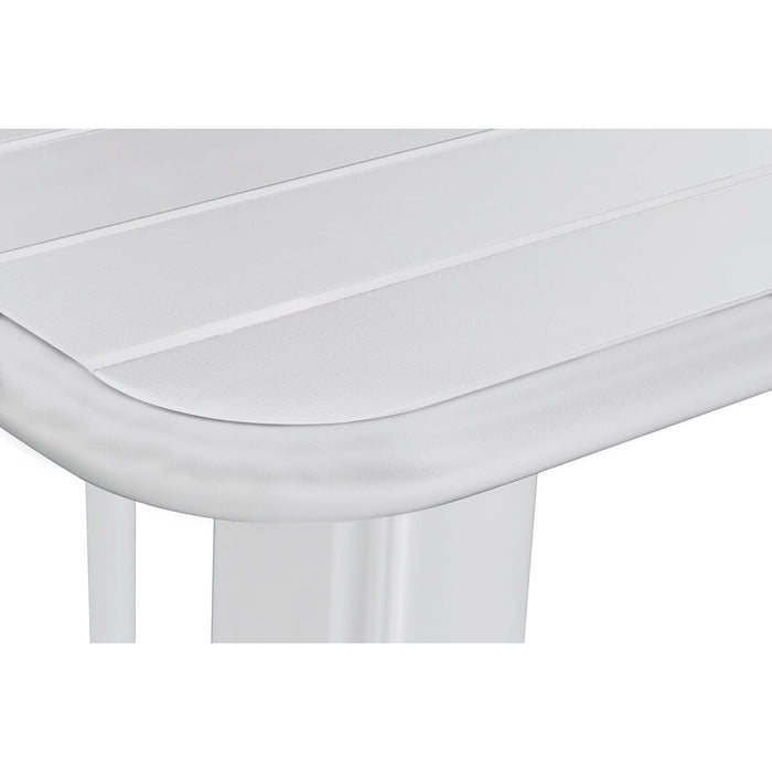 Комплект от маса с 2 стола Home ESPRIT Бял Метал полипропилен 60 x 60 x 102 cm