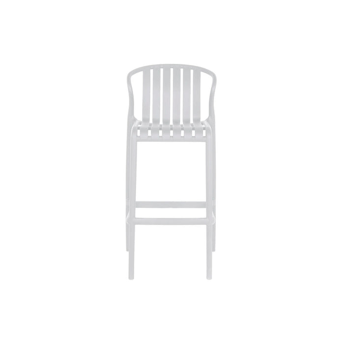 Комплект от маса с 2 стола Home ESPRIT Бял Метал полипропилен 60 x 60 x 102 cm