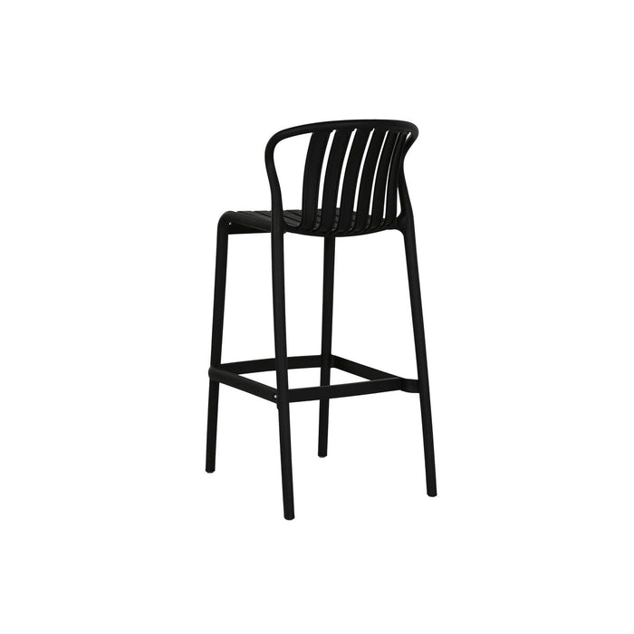 Комплект от маса с 2 стола Home ESPRIT Черен Метал полипропилен 60 x 60 x 102 cm