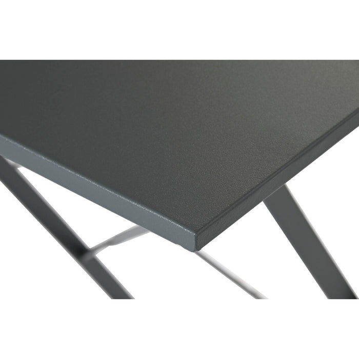 Комплект от маса с 2 стола Home ESPRIT Сив 60 x 60 x 71 cm