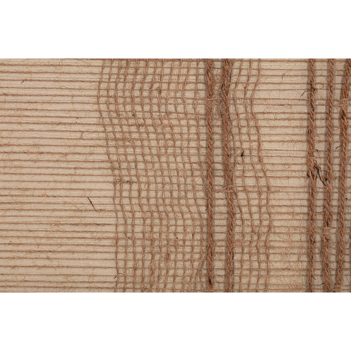 Картина Home ESPRIT Кафяв Черен Абстрактен Град 102 x 4,5 x 102 cm (2 броя)