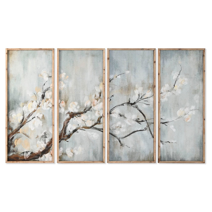 Картина Home ESPRIT Син Бял Кафяв Ориенталски 200 x 2,5 x 120 cm