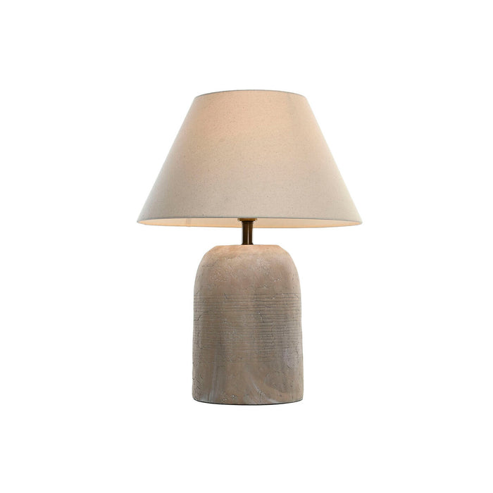 Настолна лампа Home ESPRIT Бежов Сив 50 W 220 V