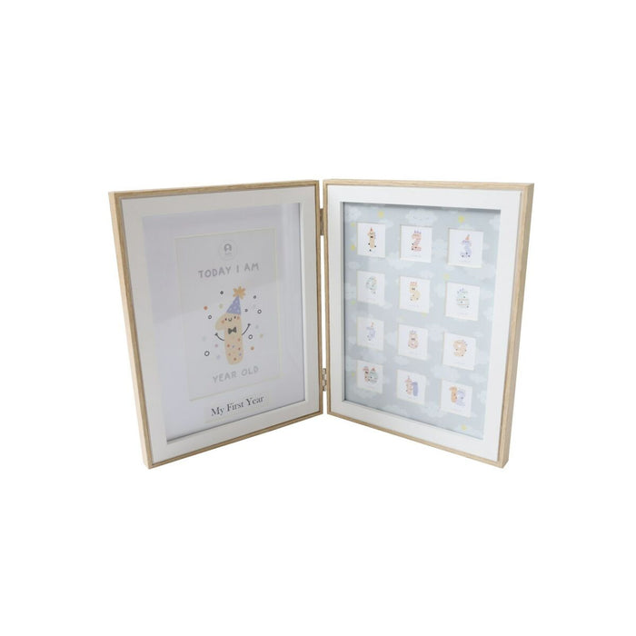 Рамка за снимки Home ESPRIT Кристал Дървен MDF 36 x 3 x 23 cm (2 броя)