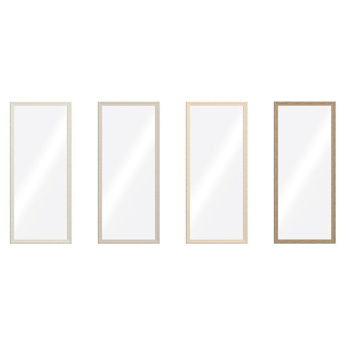 Стенно огледало Home ESPRIT Кафяв Бежов Сив Град 67 x 2 x 156 cm (4 броя)