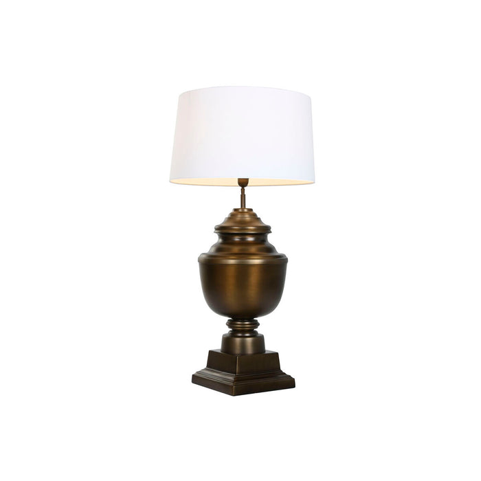 Настолна лампа Home ESPRIT Черен Бронз 50 W 220 V