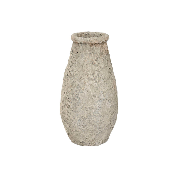 Ваза Home ESPRIT Сив теракота 25 x 25 x 51 cm