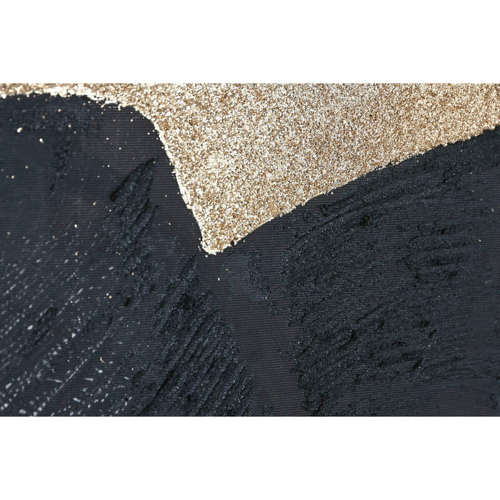 Картина Home ESPRIT Черен Златен Шапка 103 x 4,5 x 143 cm (2 броя)