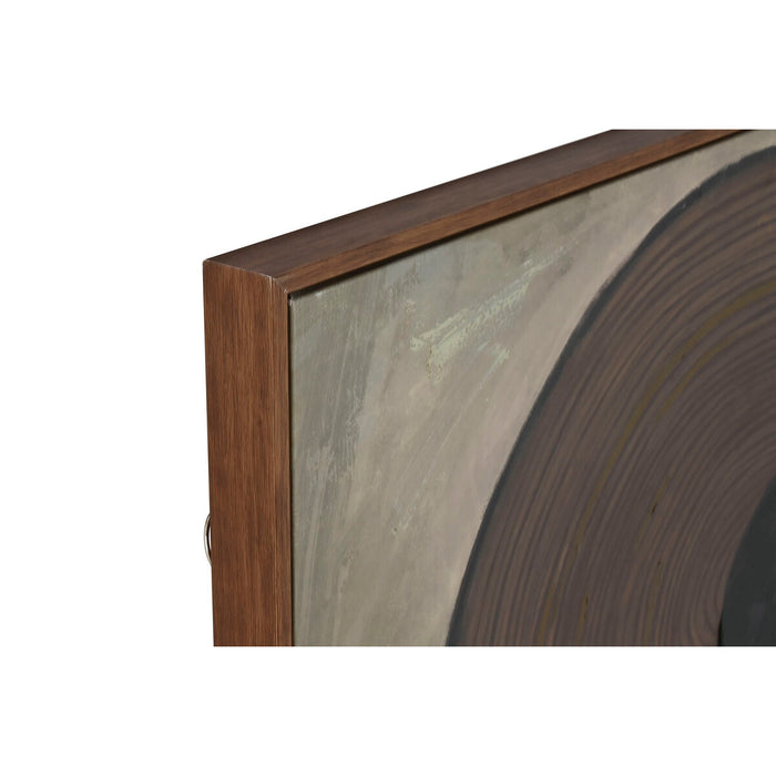 Картина Home ESPRIT Бял Кафяв Шапка Модерен 90 x 4 x 120 cm (2 броя)