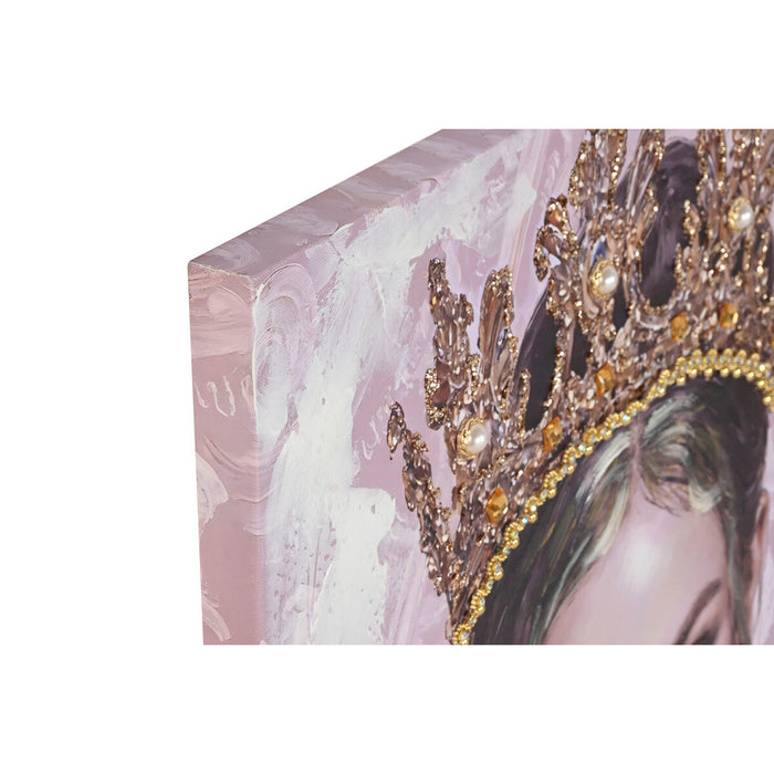 Пластно Home ESPRIT Розов Златен Бокс ръкавица 60 x 3 x 90 cm (2 броя)