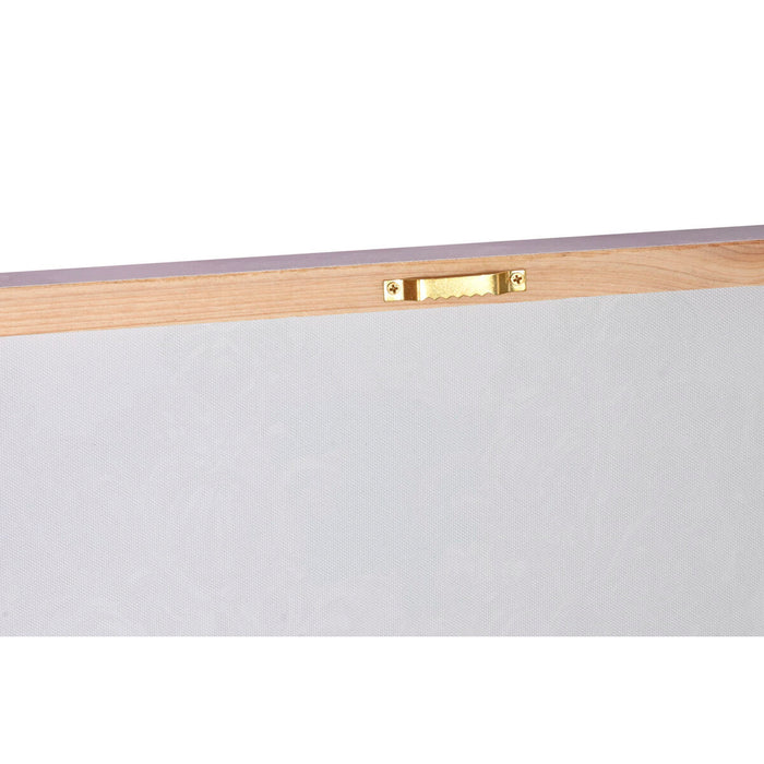 Пластно Home ESPRIT Розов Златен Бокс ръкавица 60 x 3 x 90 cm (2 броя)