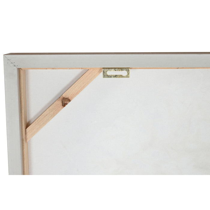 Пластно Home ESPRIT Бял Златен Дърво Традиционен 82 x 4 x 122 cm (2 броя)