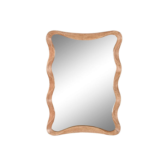 Стенно огледало Home ESPRIT Кафяв Естествен Cottage 51 X 2,5 X 71 CM