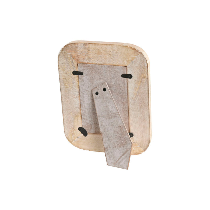 Рамка за снимки Home ESPRIT Кафяв Кристал Въже Дърво манго Естествен Cottage