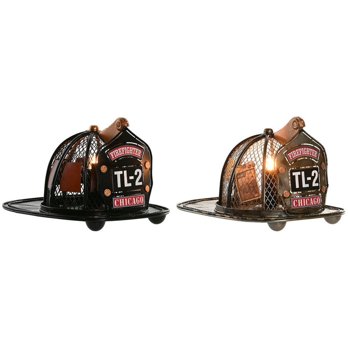 Настолна лампа Home ESPRIT Черен Златен 220 V (2 броя)