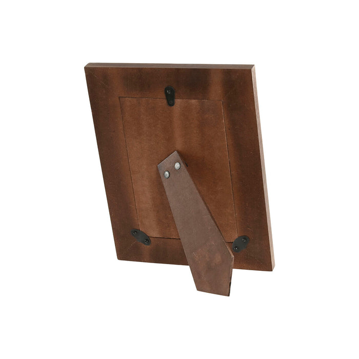 Рамка за снимки Home ESPRIT Бял Кафяв Смола Дърво манго Скандинавски (3 броя)