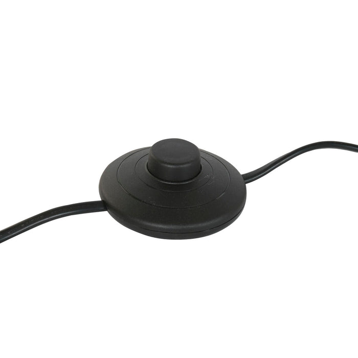 Лампион Home ESPRIT Бял Черен 28 X 28 X 155 CM