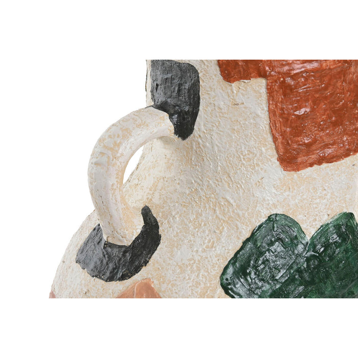 Ваза Home ESPRIT Многоцветен Смола Модерен 26,5 X 18 X 32,5 CM