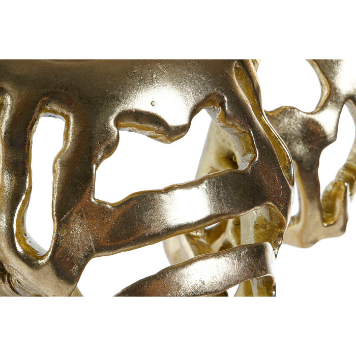 Декорация за стена Home ESPRIT Златен Слон Модерен 47 X 27,5 X 50,5 CM