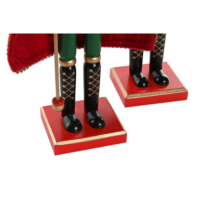 Коледна Украса Home ESPRIT Многоцветен Орехотрошачка 20 x 20 x 38 cm (2 броя)