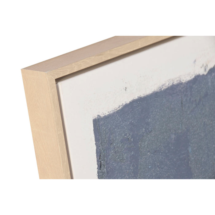 Картина Home ESPRIT Син Сив Абстрактен Град (2 броя)