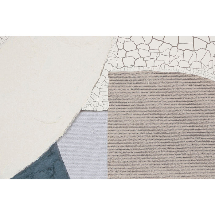 Картина Home ESPRIT Син Сив Абстрактен Град (2 броя)