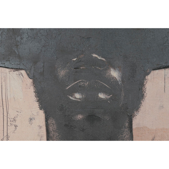 Картина Home ESPRIT Кафяв Черен Колониален (2 броя)