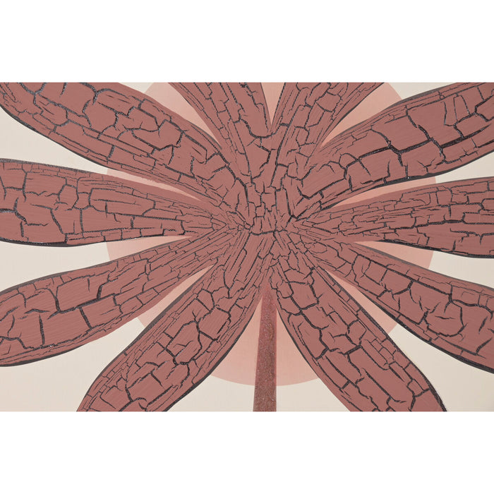 Пластно Home ESPRIT Зелен Оранжев Палми Колониален 63 x 4,5 x 93 cm (2 броя)