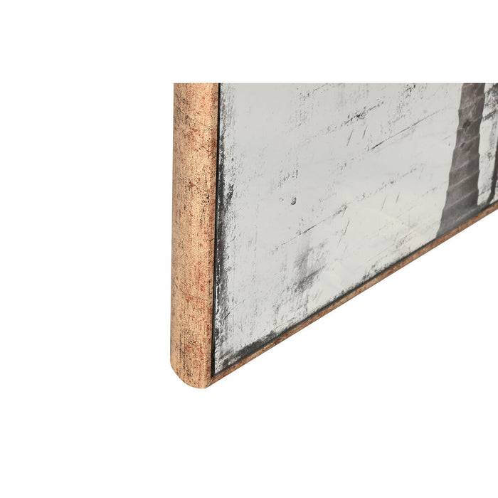 Стенно огледало Home ESPRIT Зелен Златен Колониален 60 x 4 x 120 cm