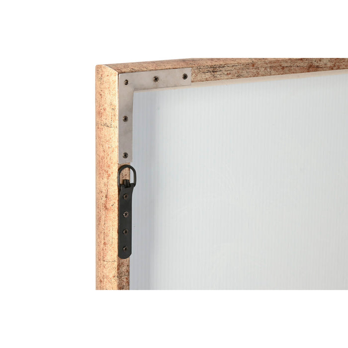 Стенно огледало Home ESPRIT Зелен Златен Колониален 60 x 4 x 120 cm