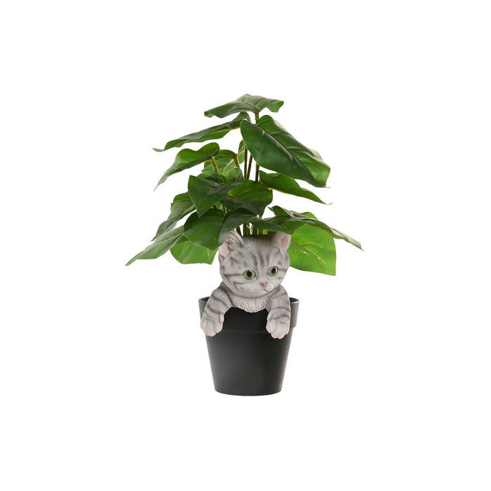 Декоративна фигурка Home ESPRIT Кафяв Черен Сив 8 x 8 x 10 cm (4 броя)