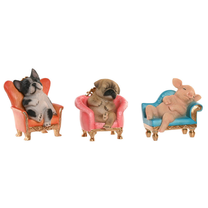 Декоративна фигурка Home ESPRIT Многоцветен 15 X 9,5 X 14 CM (3 броя)