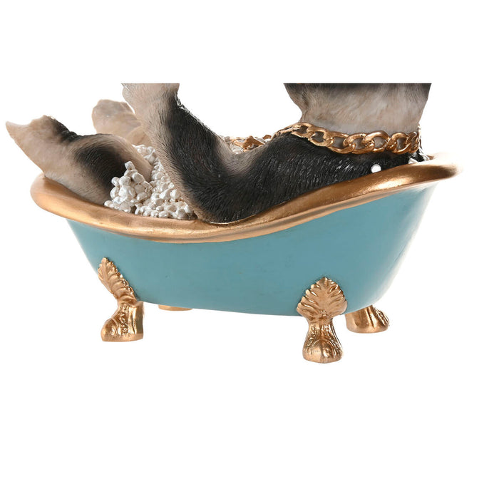 Декоративна фигурка Home ESPRIT Черен Многоцветен 20 X 14,5 X 15,5 CM (3 броя)