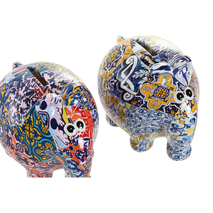 Cпестовна касичка Home ESPRIT Смола (2 броя)