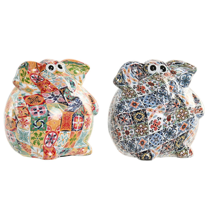 Cпестовна касичка Home ESPRIT Смола Слон (2 броя)