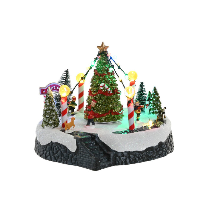 Коледна Украса Home ESPRIT Многоцветен Музикален