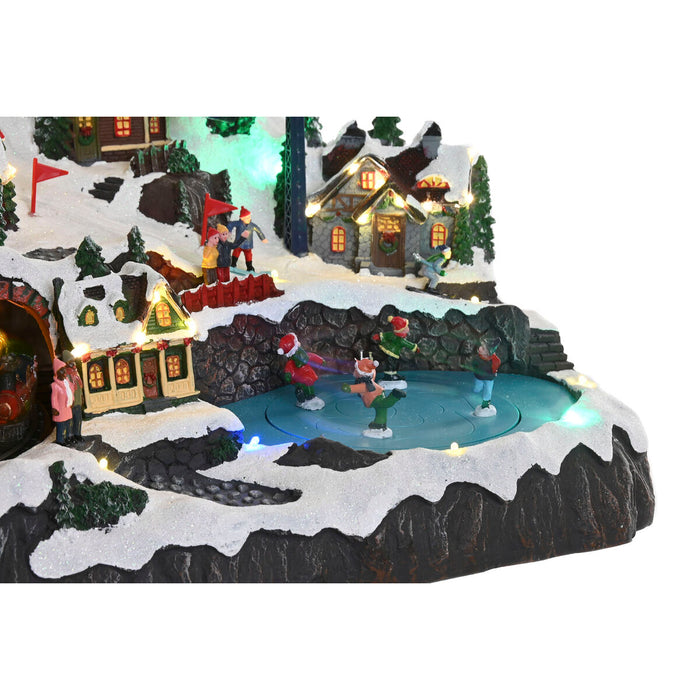 Коледна Украса Home ESPRIT Многоцветен Музикален