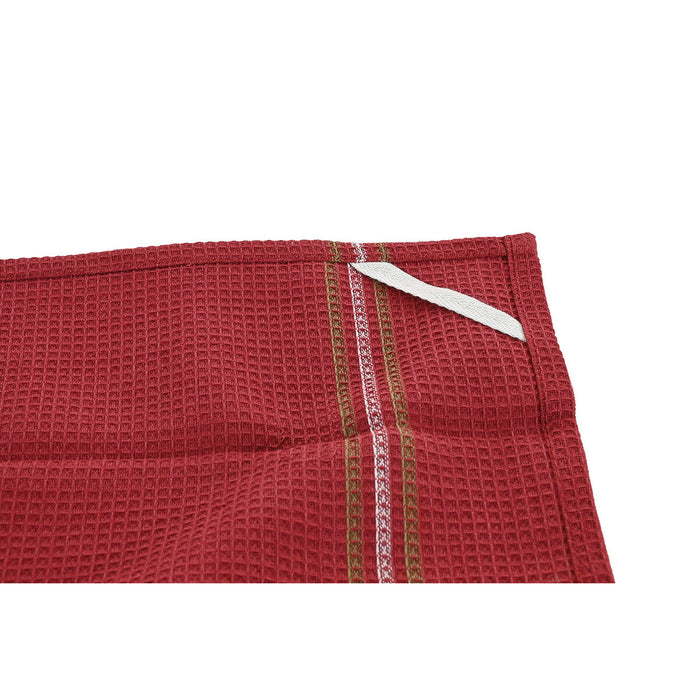 Кухненска Кърпа за Почистване Home ESPRIT Червен Зелен Бежов 60 X 0,2 X 40 CM