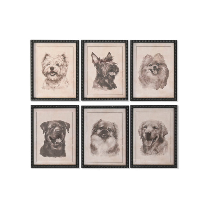 Картина Home ESPRIT Кристал Ела 30 x 2,5 x 40 cm (6 броя)