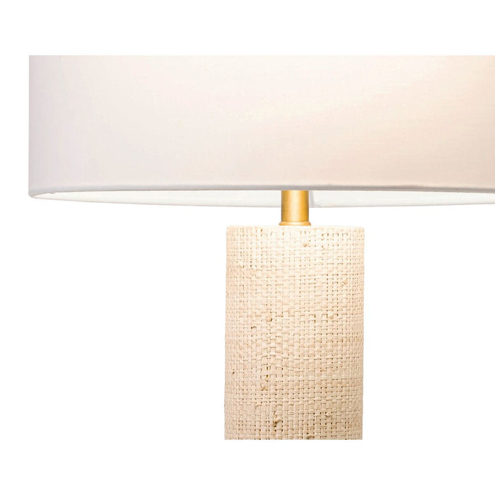 Настолна лампа Home ESPRIT Бежов Златен 50 W 220 V