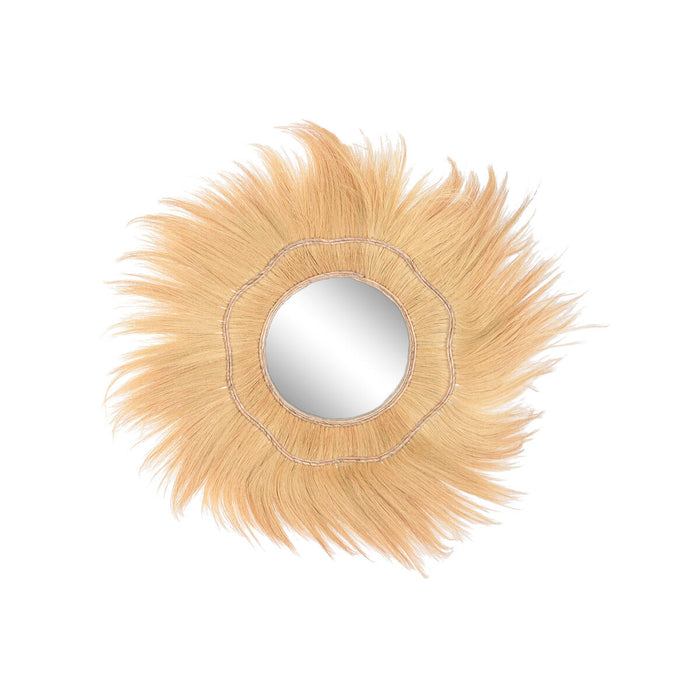 Стенно огледало Home ESPRIT Естествен Bali 110 X 11 X 110 CM