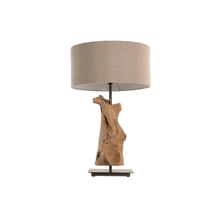 Настолна лампа Home ESPRIT Черен Бежов Естествен 50 W 220 V