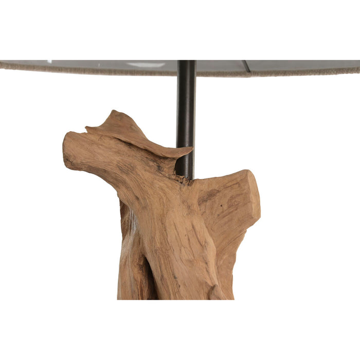 Настолна лампа Home ESPRIT Черен Бежов Естествен 50 W 220 V