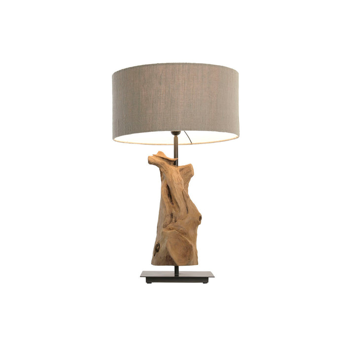 Настолна лампа Home ESPRIT Черен Бежов Естествен 50 W 220 V